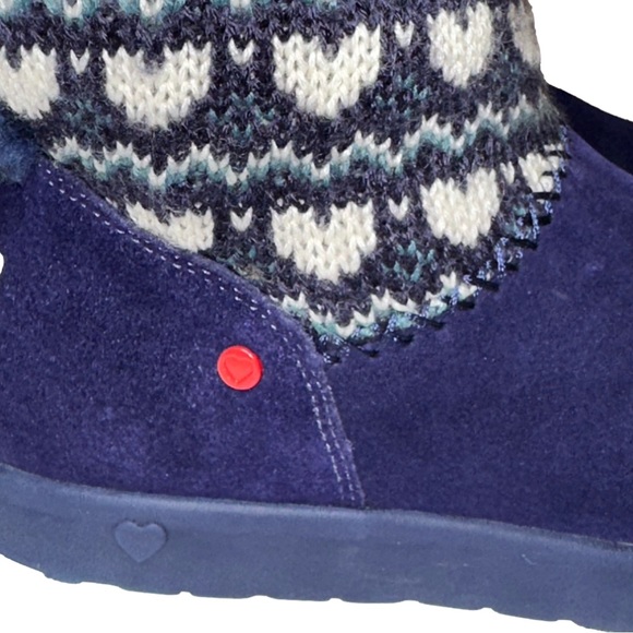 UGG Australia Heart Knotty Fair Isle Boots Size 4❤️ - Picture 5 of 14